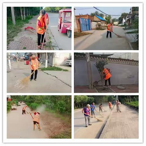 【崇峰环卫】常村镇炎炎夏日，卫生不停歇。