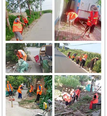 【崇峰环卫】常村镇环境卫生大清理，齐心协力创文明。