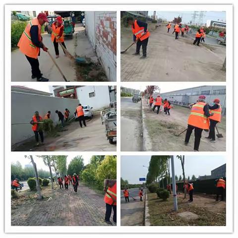 【崇峰环卫】常村镇开展劳动节前环境卫生整治行动