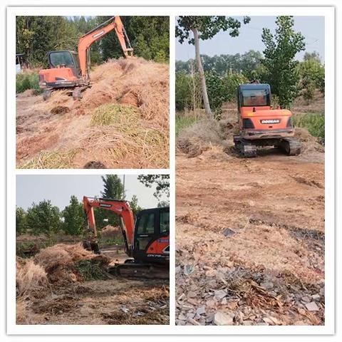 【崇峰环卫】常村镇：夏季卫生“大扫除”让乡镇更清爽。