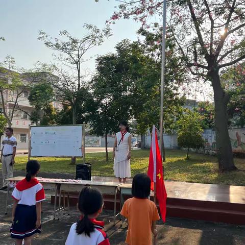 红领巾，我为你自豪——记良垌镇湍流小学少先队员入队仪式