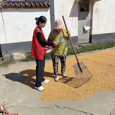 赵庄村开展打击整治养老诈骗宣传活动