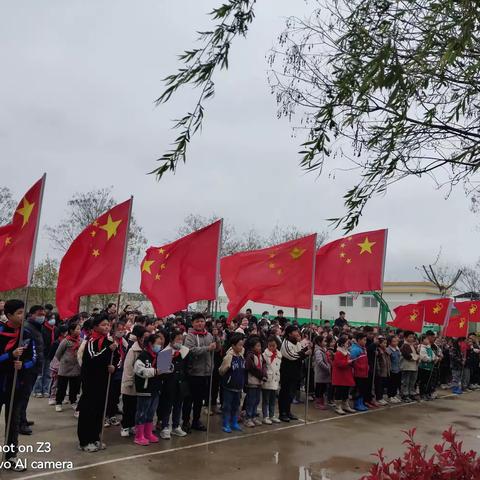 缅怀先烈，铭记历史——杜集镇玉皇小学祭奠“四军林”烈士活动