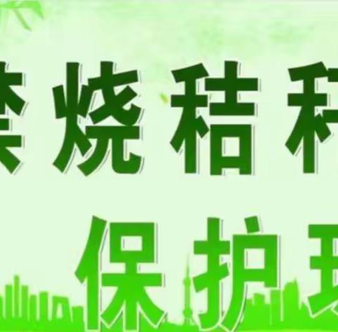 【黄金小网格•服务大民生】禁止焚烧秸秆 守护美丽家园