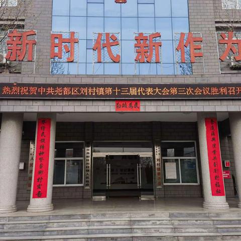 高擎党旗阔步行，勠力同心再出发——中国共产党尧都区刘村镇第十三届代表大会第四次会议胜利召开