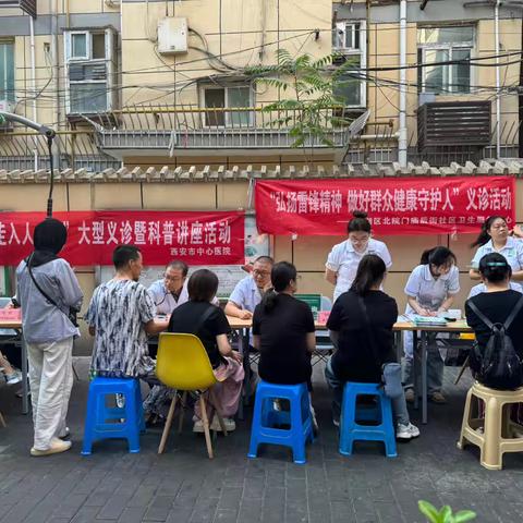 爱心传递 健康同行——红埠街社区开展健康义诊活动