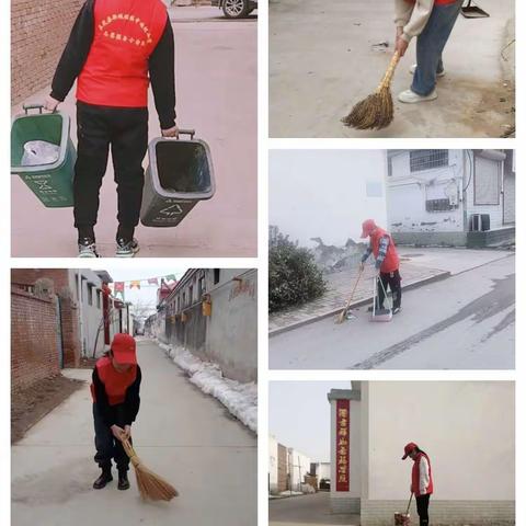 正定县中咬村小学开展“学习雷锋行动月”系列活动