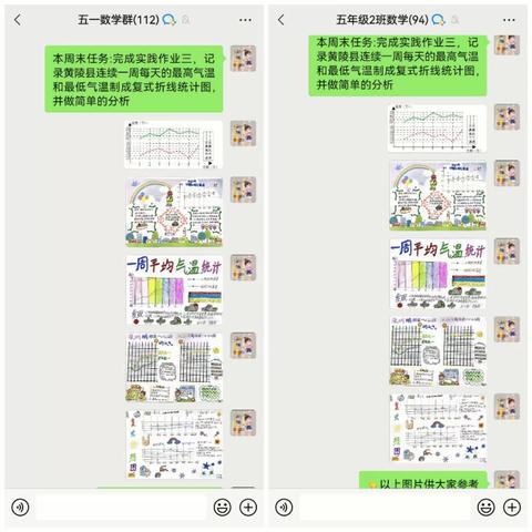 “童”样暑假，“数”见精彩-五年级统计小达人