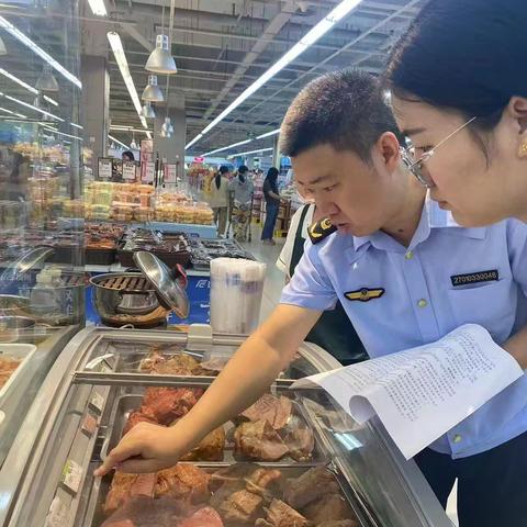 莲湖区市场监管局 对夏季高风险食品销售质量安全监管工作进行再督导