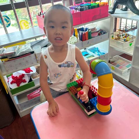 隋氏幼儿园小班乐高《浴缸🛁》