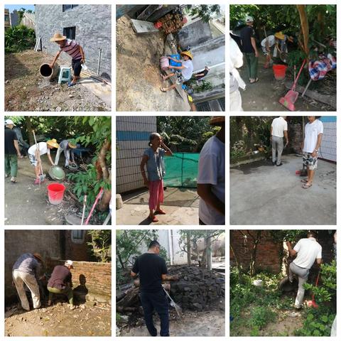 东和村委会组织开展开展环境卫生整治暨翻盆倒罐防蚊灭蚊行动