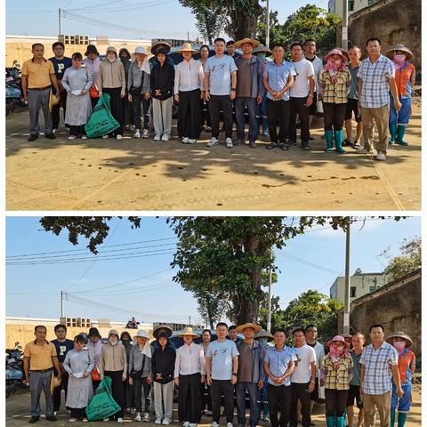 东和村委会持续组织开展环境卫生整治暨翻盆倒罐防蚊灭蚊行动