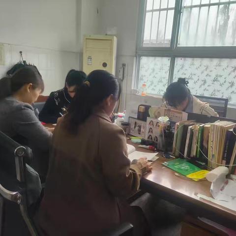 六塔镇牙头中心小学周三数学教研活动