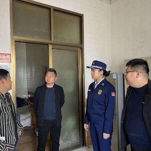 除隐患 促安全——太平镇镇长李炜带队开展“五一”节前消防安全大检查