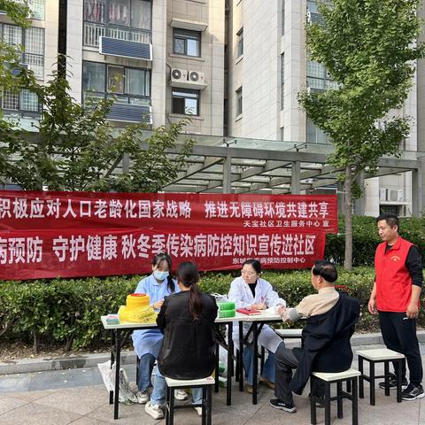 【东城区天宝路街道办事处腾飞花园社区】健康义诊下基层，医疗服务暖人心