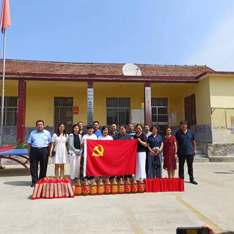 【茶业口镇上迷马镇村】【济南暖冬公益“七一”慰问老党员】