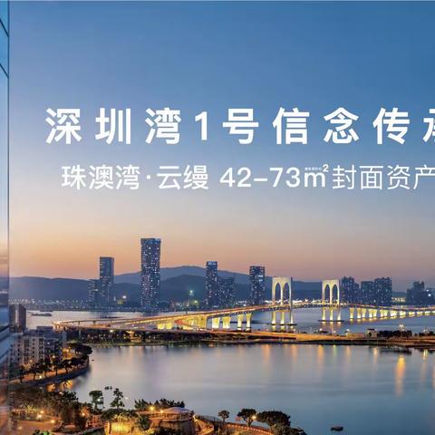 深圳灣“1號”同款 三大關口物業，120萬起