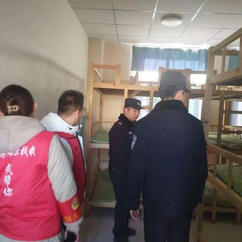 包铝平安社区开展校园周边环境安全大检查