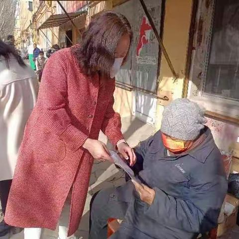 包铝平安社区开展卫生健康知识宣传活动