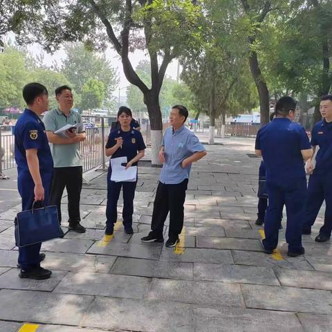 千佛山风景名胜区工作部顺利通过济南市消防支队、莱芜市消防支队联合检查