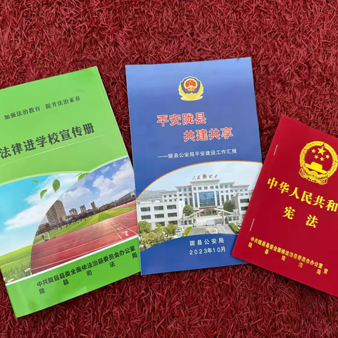 陇县固关镇民族中心小学开展“平安进校园，护航未成年”平安建设宣传周活动