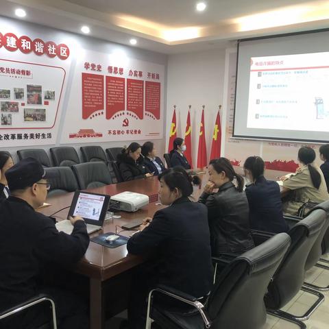 【“三下”聚民心】开元路派出所社区民警深入辖区物业开展电信诈骗座谈