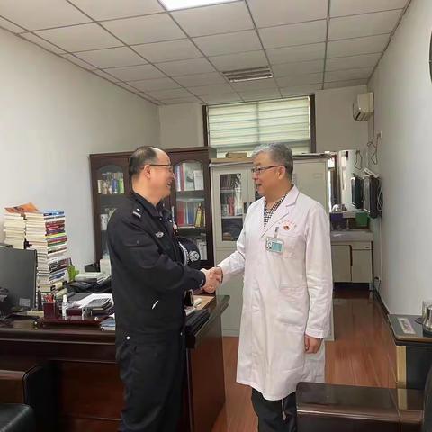 【“三下”聚民心】开元路派出所社区民警对辖区医院开展安全检查