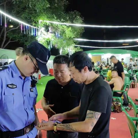 【“三下”聚民心】社区民警开展夏季安全大排查大整顿