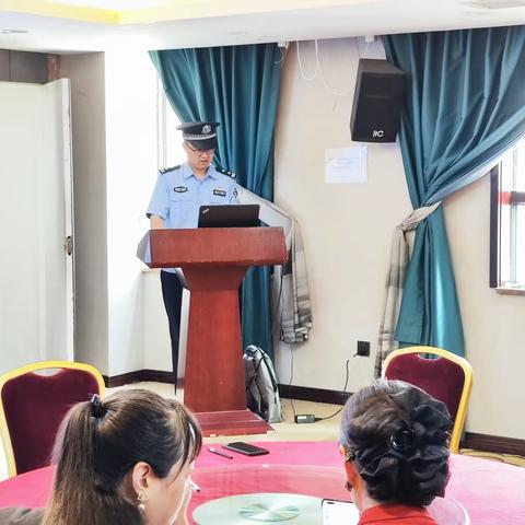 【“三下”聚民心】反诈宣传进企业，警企联动筑防线——四季华庭酒店