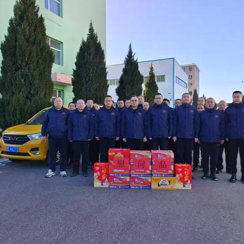新春慰问送祝福 岁寒情深暖人心