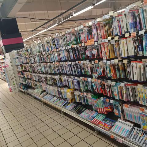 咸宁店日化用品牙刷陈列调整后8月7日