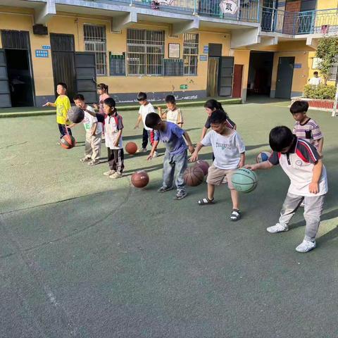 水冶镇北街小学篮球社团活动掠影