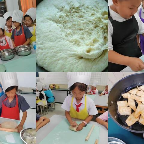 ＂食＂光美味，育出美好——    市二小面点厨艺社团