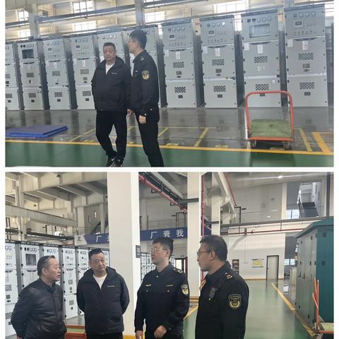 沣东新城安全监管部对辖区企业开展安全检查工作