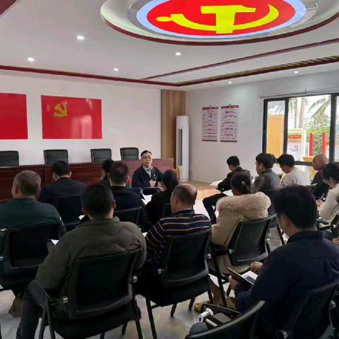 冯勇同志到红旗镇开展走访慰问并为基层党员讲党课