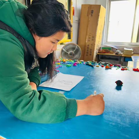 故县镇城东小学手工社团