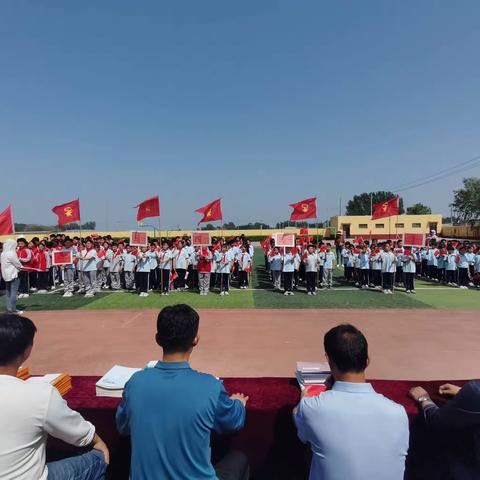 热爱运动，强国有我——沙镇民心小学春季田径运动会