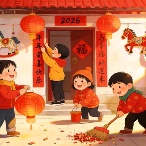 童心迎新年·劳动显成长——杨津庄镇中心小学孩子们的假期劳动与迎新年印记