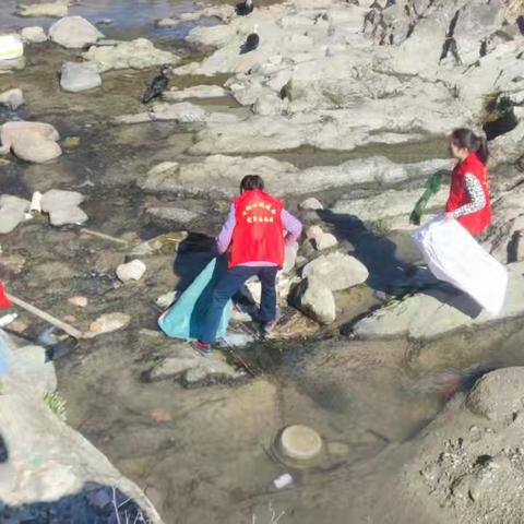 廷坪乡开展“护河爱水、清洁家园”专项行动