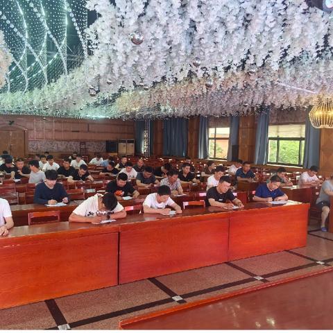 九月份清一车间机械工队每月一考纪实