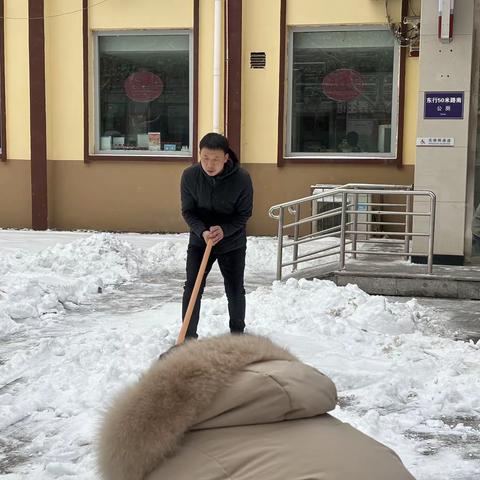 河北沧州肃宁支行贴心服务温暖寒冷冬日