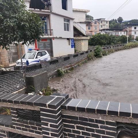 雨中守护显担当 筑牢防汛“安全墙”
