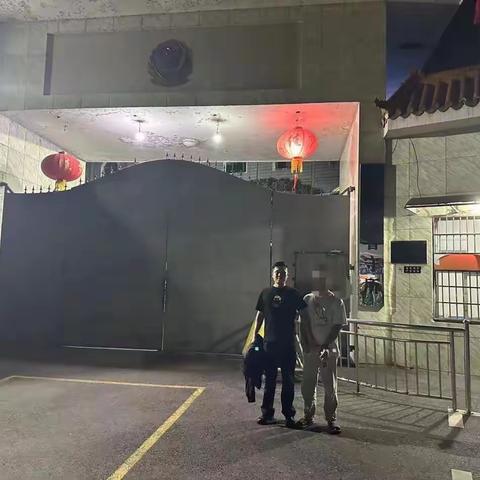丹江派出所抓获一名涉诈网逃人员