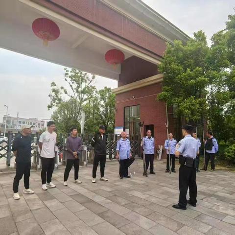 社区民警入校，筑牢燎原学校安全防线