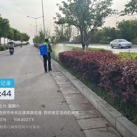 强化病虫害防治 巩固绿化景观效果