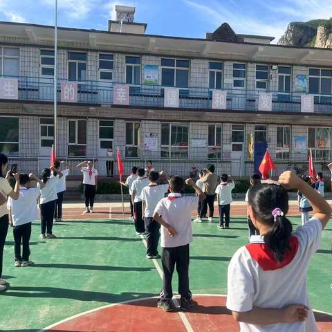 “红领巾爱祖国”苍岩山镇中心小学庆六一活动