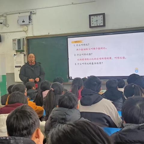春季教研正当时------记永城市第二小学六年级数学互听课