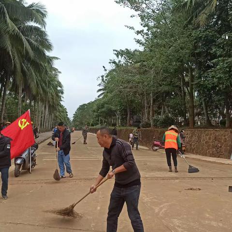 【党日活动】海垦东路农场公司美文分公司党支部开展人居环境整治活动