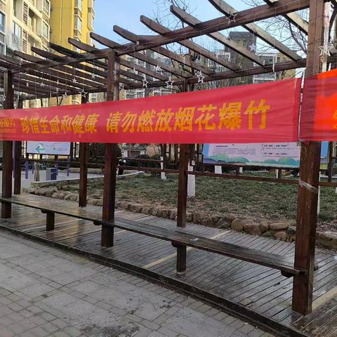桃园三坊社区党总支多措并举开展“禁放烟花爆竹，共建绿色家园”宣传行动