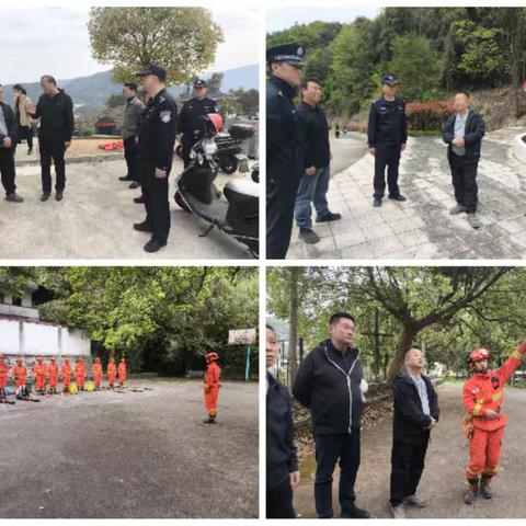 市森林防灭火督导组深入三元督导“清明”森林防灭火工作